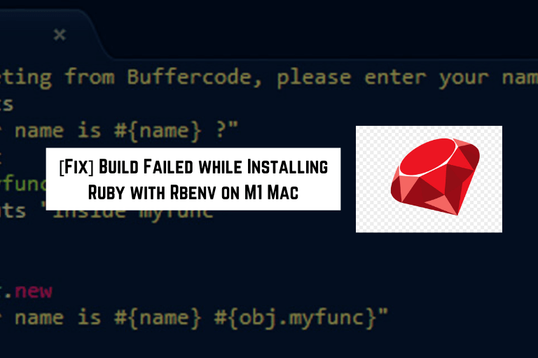 install ruby with rebenv